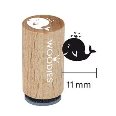 Ștampilă Mini Woodies Balenă – WM1205