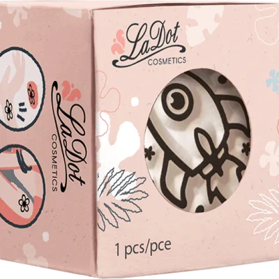 Ștampilă ceramică tatuaje temporare LaDot Cosmetics, S – Rachetă