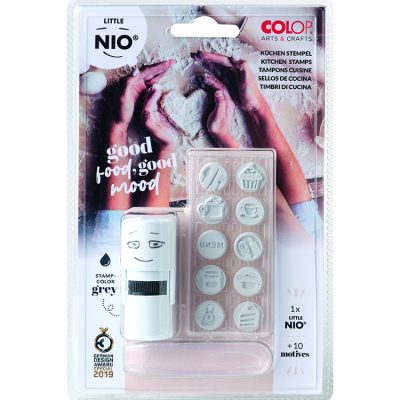 Ștampilă cu set de amprente Little NIO Bucătărie
