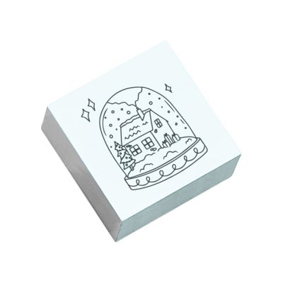 Ștampilă May&Berry – Glob cu zăpadă