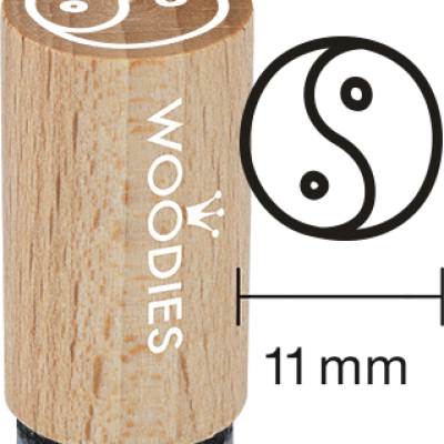 Ștampilă Mini Woodies Yin & Yang – WM2005