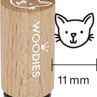 Ștampilă Mini Woodies Chip pisică – WM2022