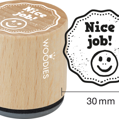 Ștampilă Woodies Nice Job! – WE1304