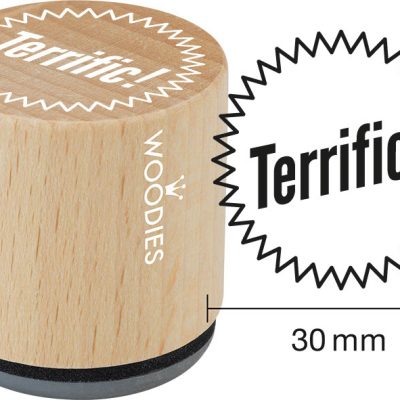 Ștampilă Woodies Terrific! – WE1306