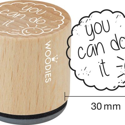 Ștampilă Woodies You can do it – WE1307