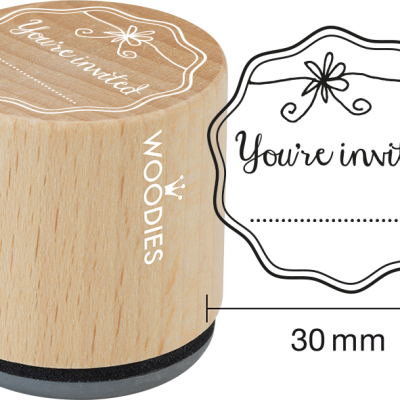 Ștampilă Woodies You’re Invited – WE2001