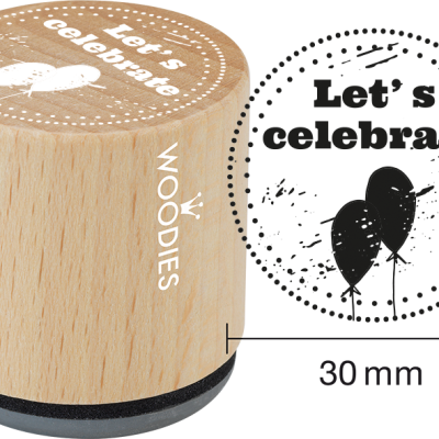 Ștampilă Woodies Let’s celebrate! – WE3001