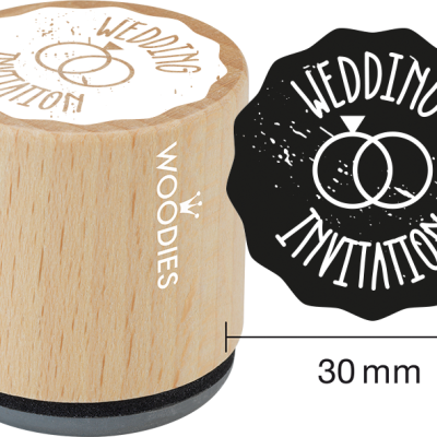 Ștampilă Woodies Wedding Invitation – WE3006
