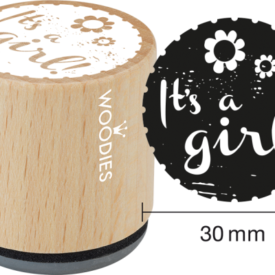 Ștampilă Woodies It’s a Girl – WE6001