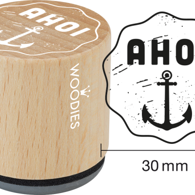 Ștampilă Woodies AHOI_W10001