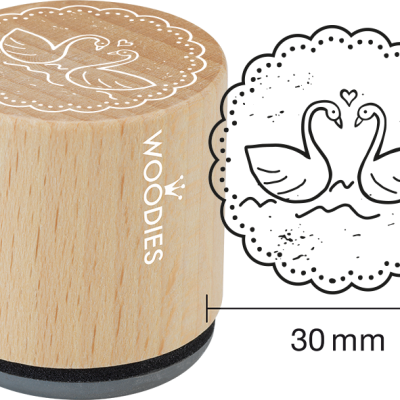 Ștampilă Woodies Swans – W18003