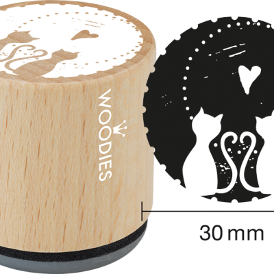 Ștampilă Woodies Pisici – W19004