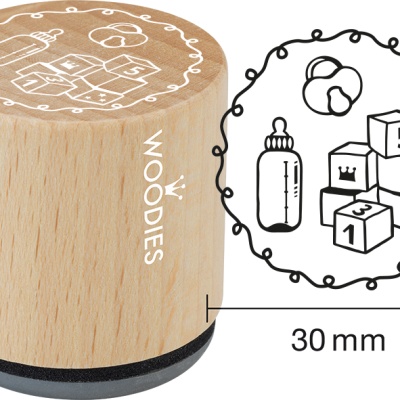 Ștampilă Woodies Cuburi – W20002