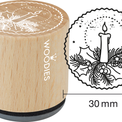 Ștampilă Woodies Lumânare – W21003