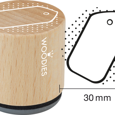 Ștampilă Woodies Etichetă – W22006