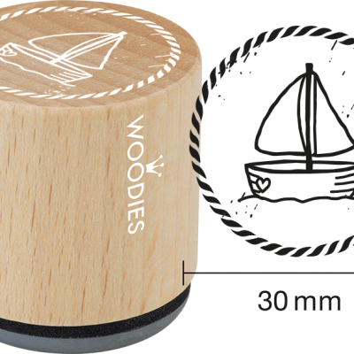 Ștampilă Woodies Bărcuță_W25001