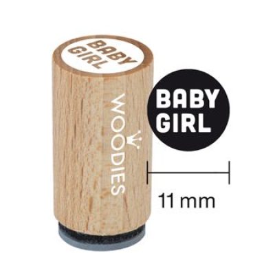 Ștampilă Mini Woodies Baby Girl – WM0607