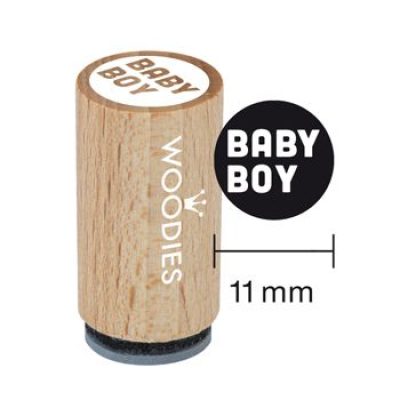 Ștampilă Mini Woodies Baby Boy – WM0606